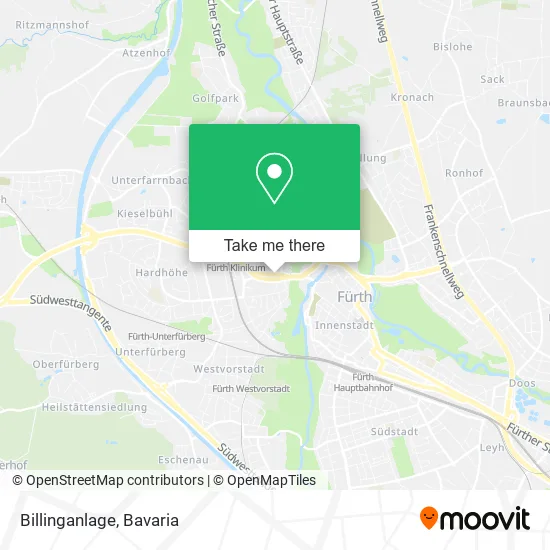 Карта Billinganlage