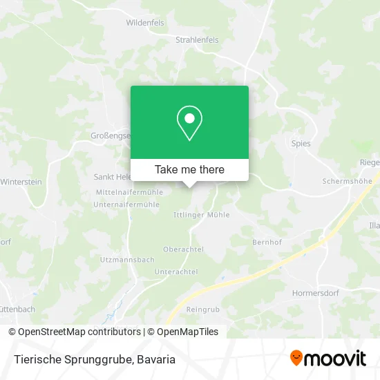 Карта Tierische Sprunggrube