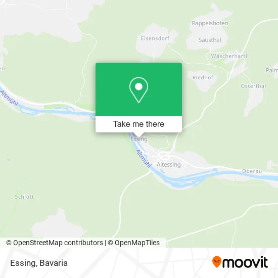 Карта Essing