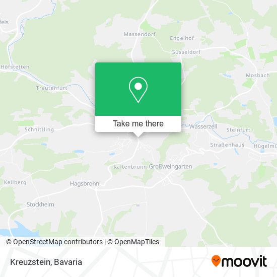 Kreuzstein map