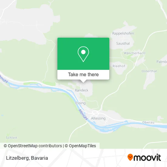 Карта Litzelberg