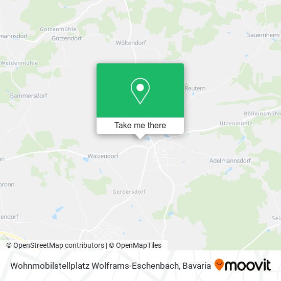 Wohnmobilstellplatz Wolframs-Eschenbach map