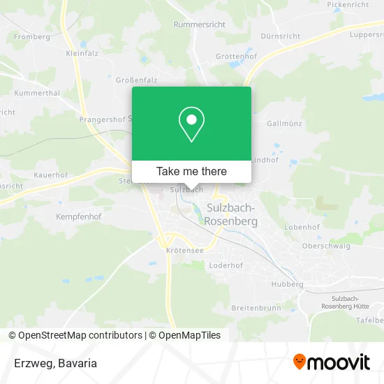 Карта Erzweg