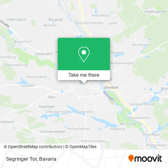 Карта Segringer Tor