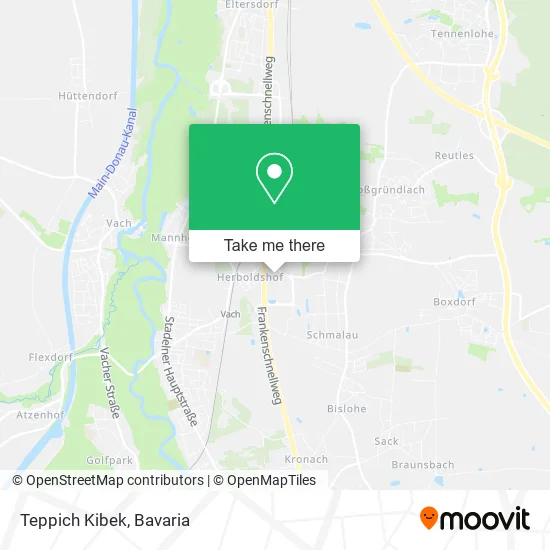 Карта Teppich Kibek