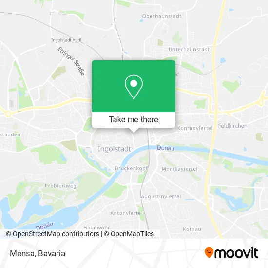 Карта Mensa