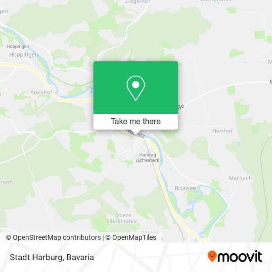 Карта Stadt Harburg