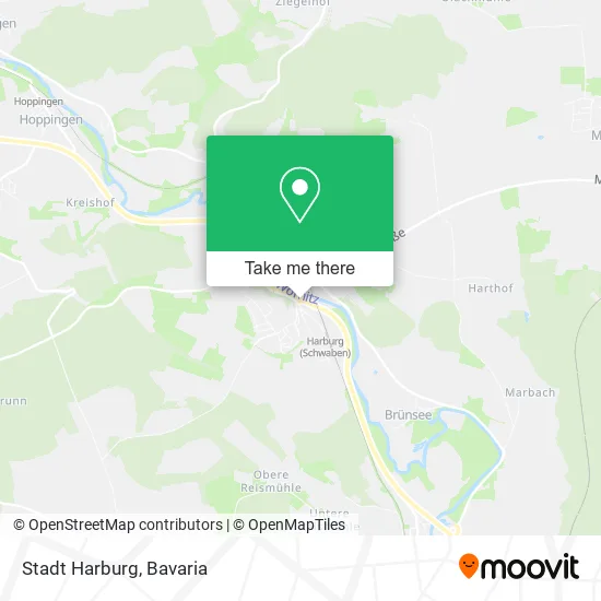 Карта Stadt Harburg