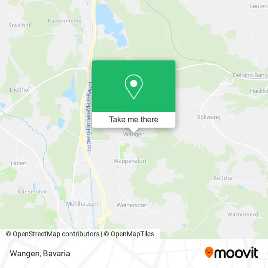 Карта Wangen