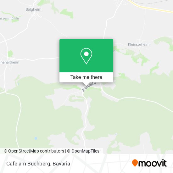 Café am Buchberg map