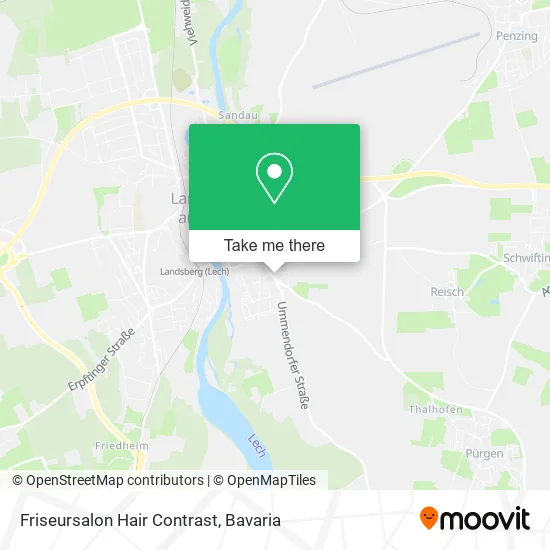 Карта Friseursalon Hair Contrast