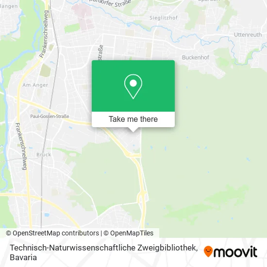 Карта Technisch-Naturwissenschaftliche Zweigbibliothek