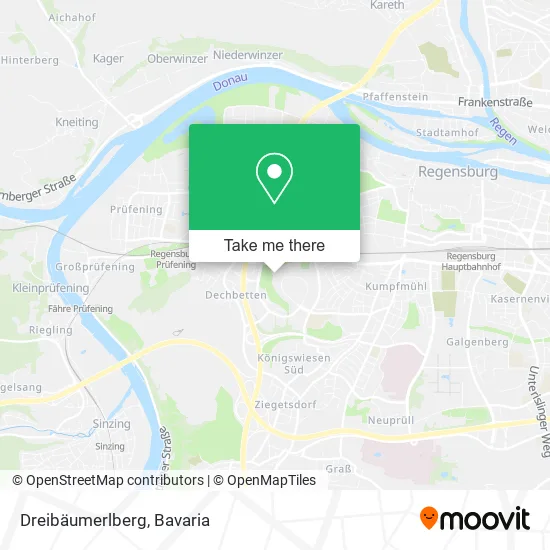 Карта Dreibäumerlberg