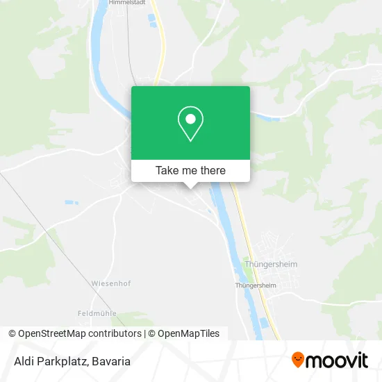Карта Aldi Parkplatz