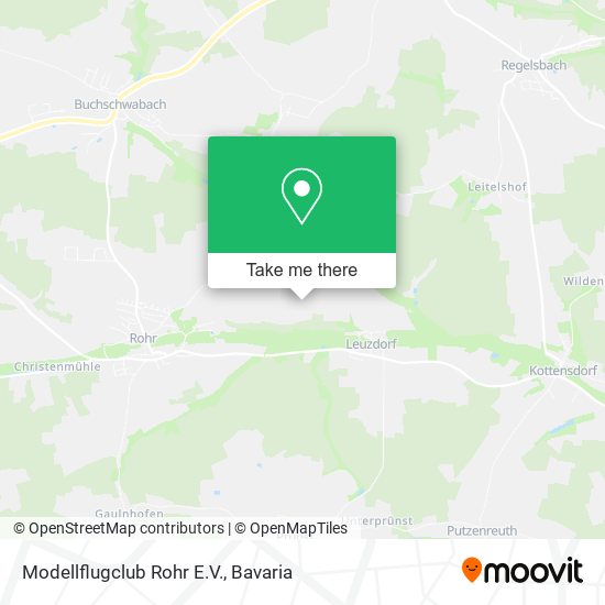Modellflugclub Rohr E.V. map