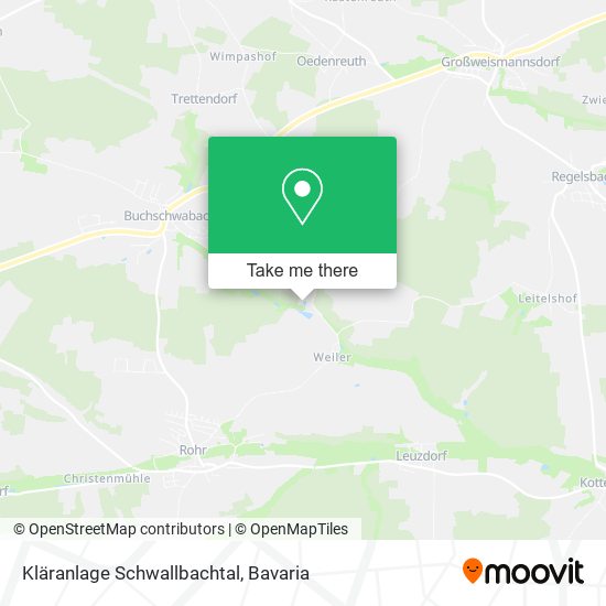 Kläranlage Schwallbachtal map