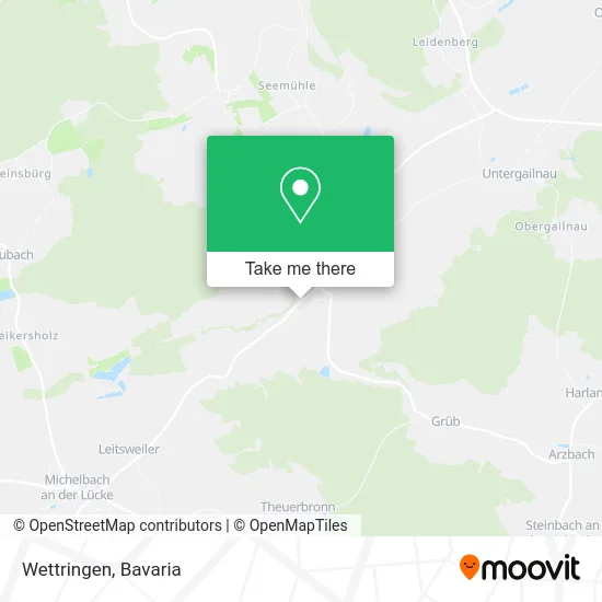 Карта Wettringen