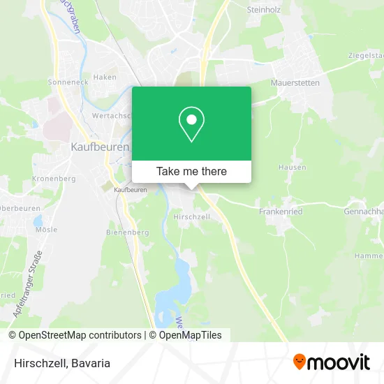 Карта Hirschzell