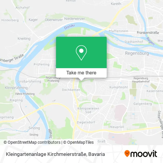 Карта Kleingartenanlage Kirchmeierstraße