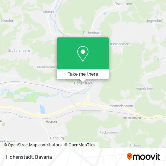 Карта Hohenstadt