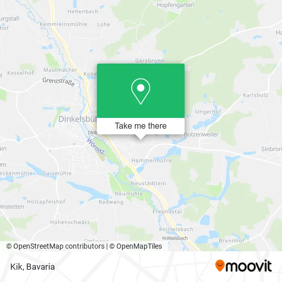 Карта Kik