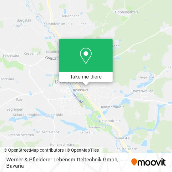Карта Werner & Pfleiderer Lebensmitteltechnik Gmbh