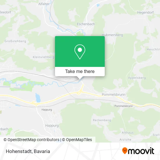 Карта Hohenstadt