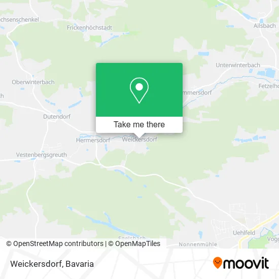 Карта Weickersdorf