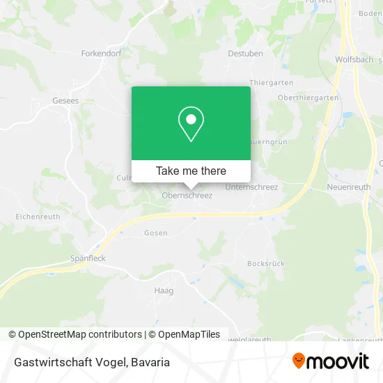 Карта Gastwirtschaft Vogel