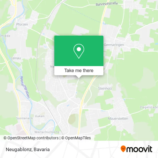 Карта Neugablonz