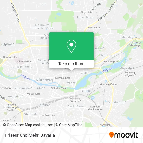 Карта Friseur Und Mehr