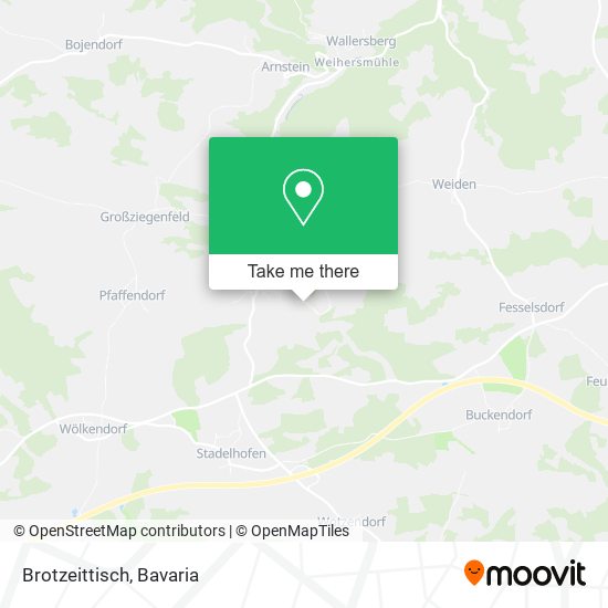 Brotzeittisch map