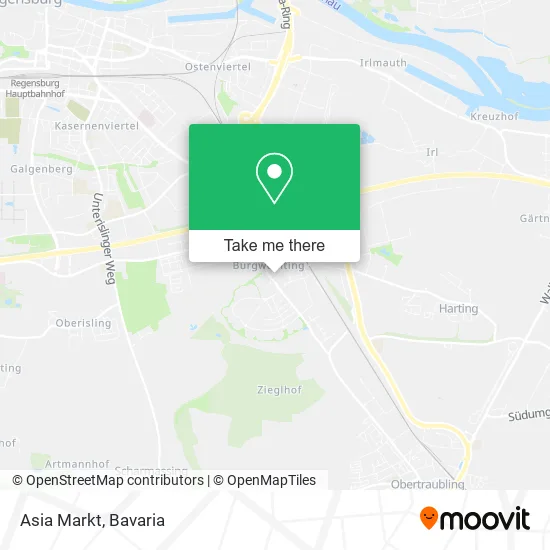 Карта Asia Markt