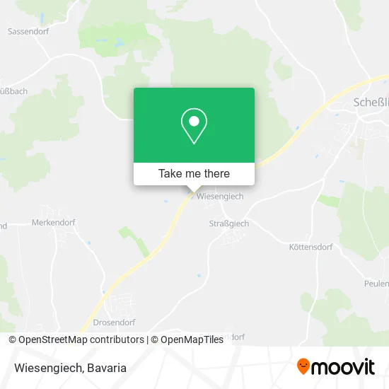 Карта Wiesengiech