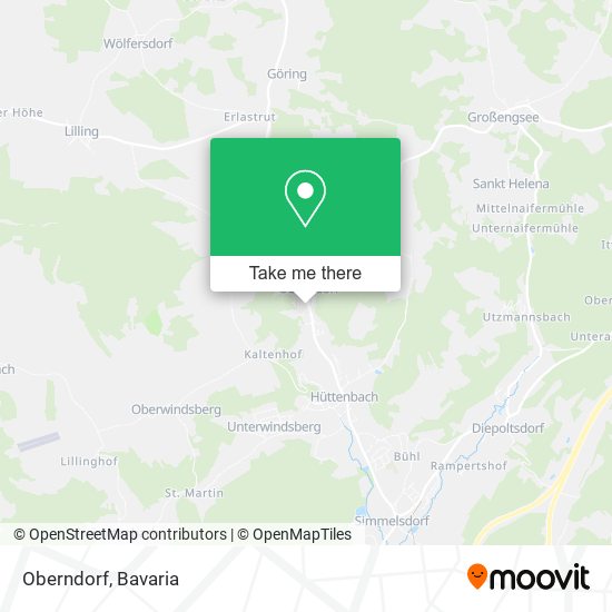 Oberndorf map