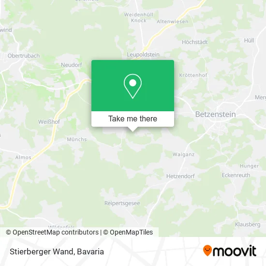 Карта Stierberger Wand