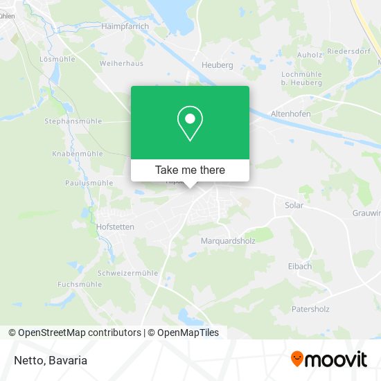 Netto map