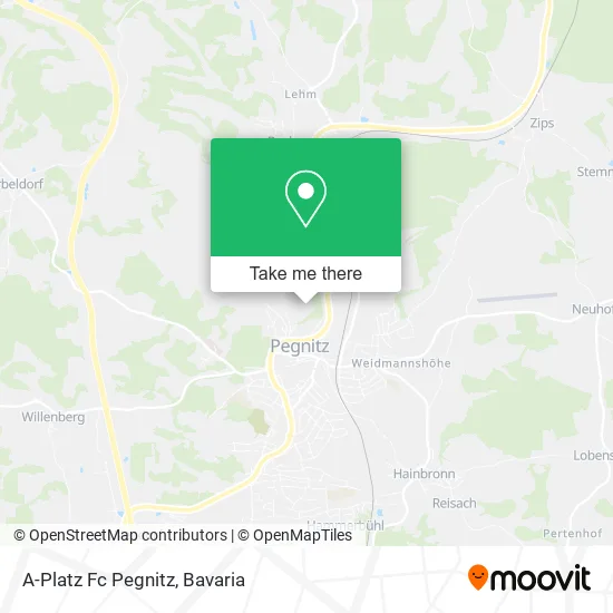 Карта A-Platz Fc Pegnitz