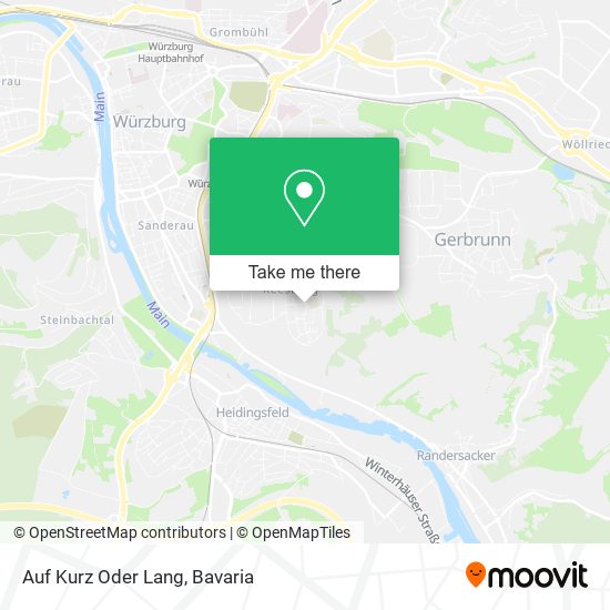 Auf Kurz Oder Lang map