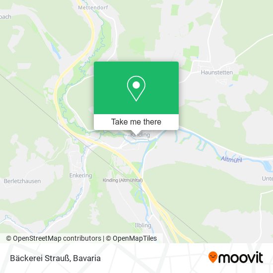 Карта Bäckerei Strauß
