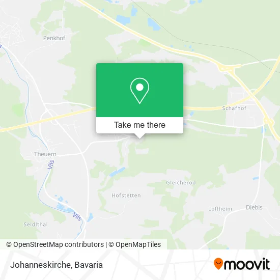 Карта Johanneskirche
