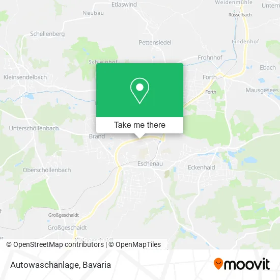 Карта Autowaschanlage