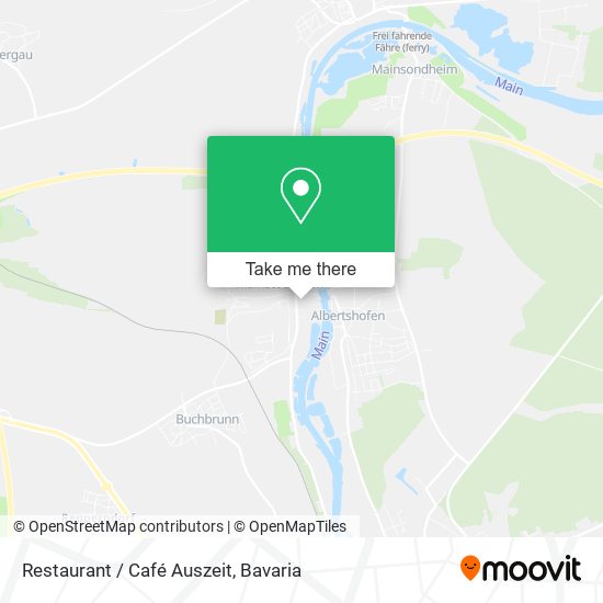 Restaurant / Café Auszeit map