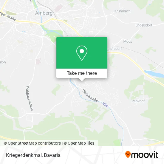 Карта Kriegerdenkmal