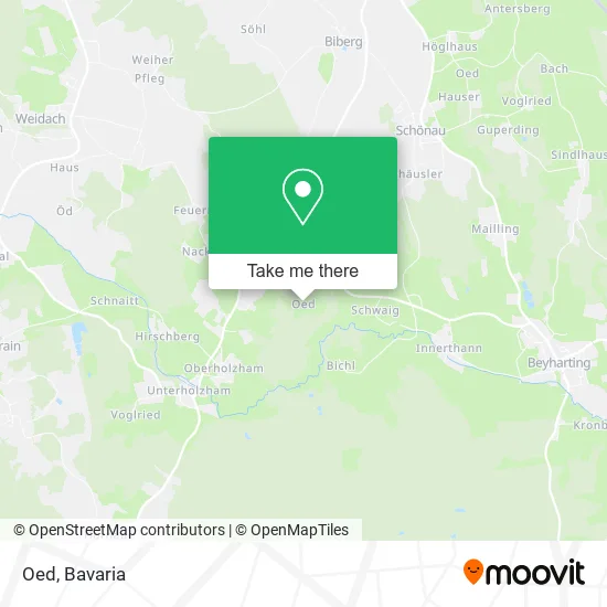Карта Oed