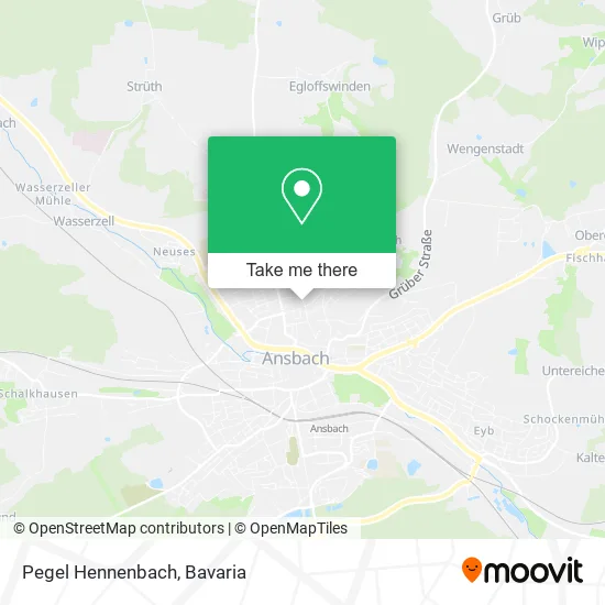 Карта Pegel Hennenbach