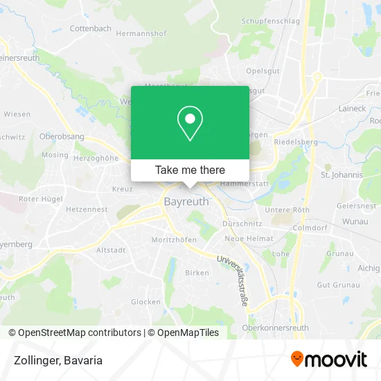 Карта Zollinger