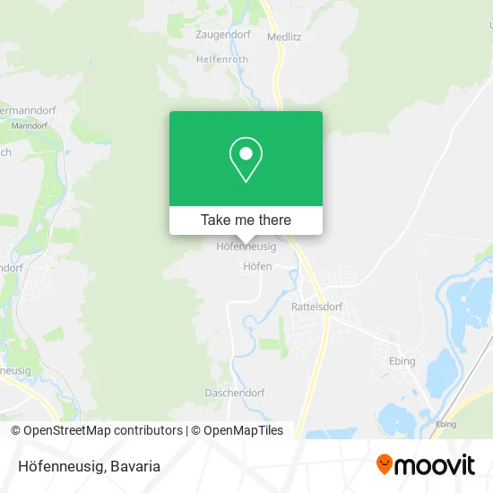 Карта Höfenneusig