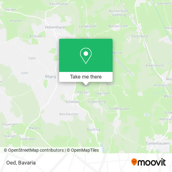 Карта Oed