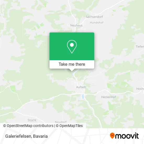 Карта Galeriefelsen